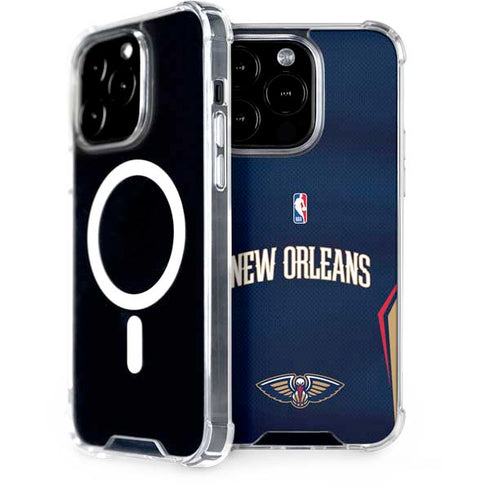 NBA New Orleans Pelicans Jersey iPhone 15 Pro MagSafe Case